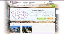 Desktop Screenshot of hotellevne.cz